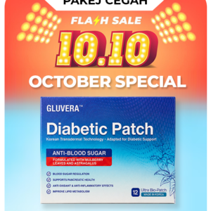 PAKEJ PROMO 10.10 (1 KOTAK GLUVERA)